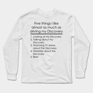 Five Things - Discovery - BEER Long Sleeve T-Shirt